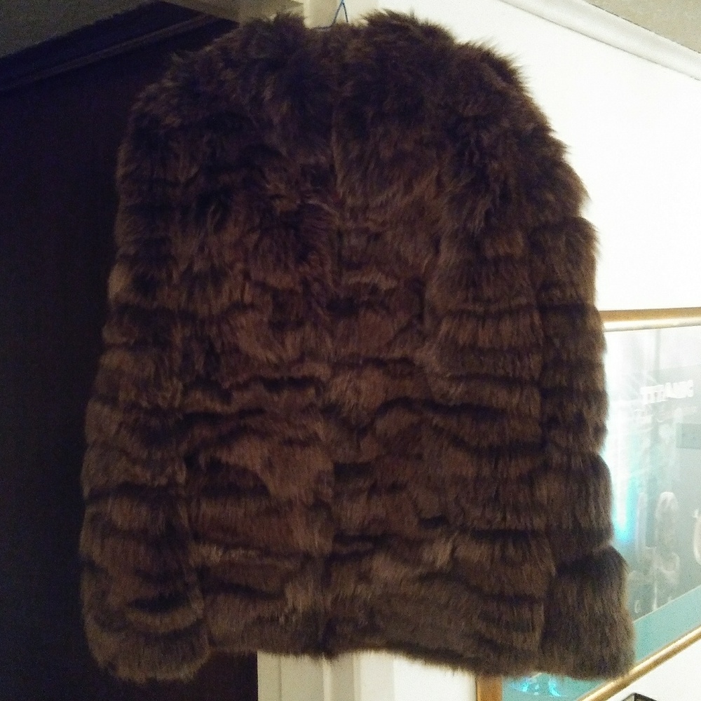 3/4 Length Long Haired Fox Jacket